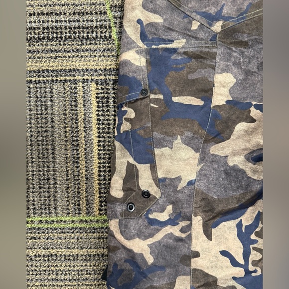 Fire + Ice navy and green camo winter snow pants, Men’s size 34, long - Picture 13 of 15